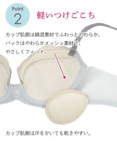 Wing 3/4カップブラ 【エアリーソフトブラ】 ふんわり軽いつけごこち　ウイング／ワコール　KB2201
