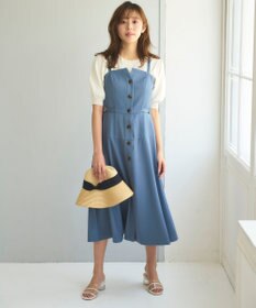 Feroux 【接触冷感・UVカット・洗える】クルーネックハーフスリーブ プルオーバー