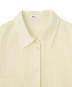 CRAFT STANDARD BOUTIQUE 【2点SET】スカーフ付きシアーストライプシャツ