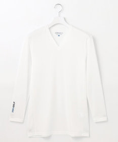 23区GOLF 【MEN】【吸水速乾/UVケア】30デニール 無地Vネックインナーシャツ