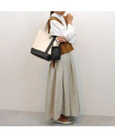 UNBILLION cachecache スマホショルダー付きワンハンドルパーテーショントートバッグ