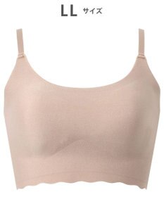 WACOAL 【GOCOCi ゴコチ】 ノンワイヤー ハーフトップ 伸びのよい素材を使用 ムレにくく快適 フラット仕上げ ホックなし ブラトップ レディース CGG220 /ワコール