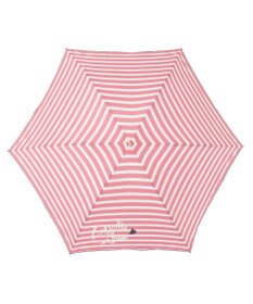 MOONBAT LANVIN en Bleu 折りたたみ傘 ボーダー