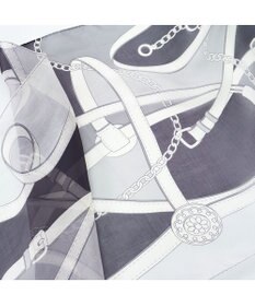 Marca ＜洗えるシルク＞【Marcaオリジナル】フローイングベルト剣先 ウォッシャブル シルクローン 剣先ストール