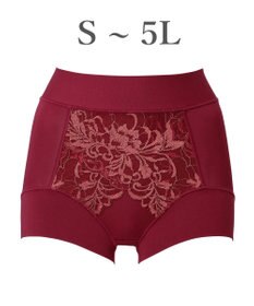 BRADELIS New York 【BRADELIS NewYork peace】綿混フィットレースショーツ24 ブラデリス 補正下着 ハイウエスト 深め