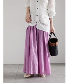 Te chichi シャンブレーボイルスカート