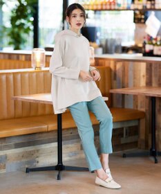 Tiaclasse 【洗える】バックフレアダンボールパーカー