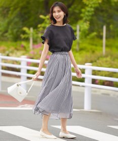 ギンガムシアー チェック スカート / any FAM L | ファッション通販