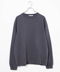 WEGO ピグメントクルーネックロンT