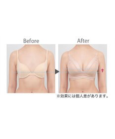 BRADELIS New York 【BRADELIS Me / ノンワイヤーブラ】ハグミーブラレット ソフト補整 楽にナチュラルな谷間を作る補正ブラジャー ME118307