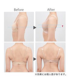 BRADELIS New York 【BRADELIS Me / ノンワイヤーブラ】ハグミーブラレット ソフト補整 楽にナチュラルな谷間を作る補正ブラジャー ME118307