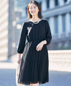 ANY SIS 【洗える】フェミニンプリーツ ワンピース