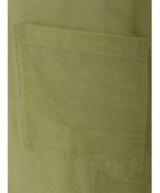 earth music&ecology ソデスリットクロップドシャツ