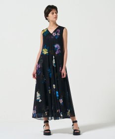 GRACE CONTINENTAL ボタニカルレイヤードワンピース