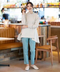 Tiaclasse 【洗える】バックフレアダンボールパーカー