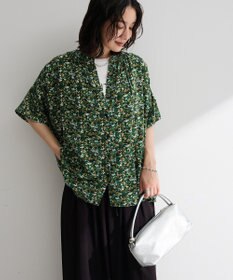 Green Parks 【WEB限定】アソート柄さらっとレーヨンブラウスⅡ