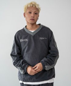 WEGO ミリタリーVネックラインプルオーバー