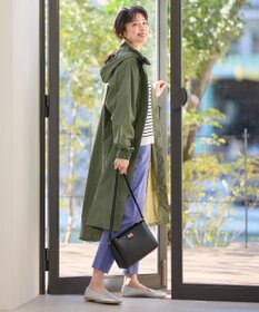 ANY フーデットレインコート