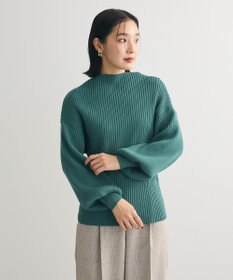 Green Parks ・ｓｗｉｎｇ　ｂｙ　ボトルネックカラーニット