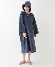 UCHINO エアリータッチ ポケット付サウナポンチョ