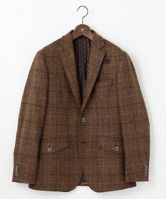 JOSEPH ABBOUD 【ツィード/UKファブリック】 ツイード　ウィンドーベン ジャケット