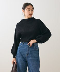 Green Parks ・ｓｗｉｎｇ　ｂｙ　ボトルネックカラーニット