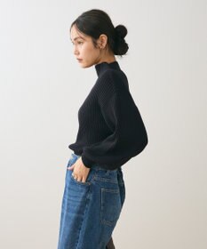 Green Parks ・ｓｗｉｎｇ　ｂｙ　ボトルネックカラーニット