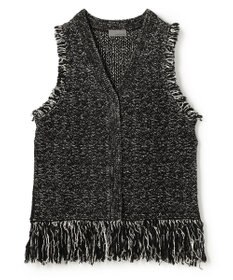 uncrave ツイードニット ジレ