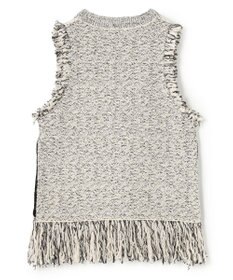 uncrave ツイードニット ジレ