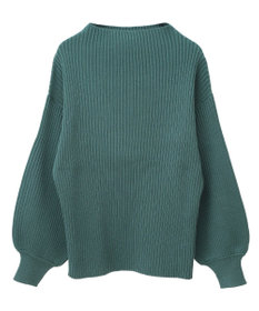 Green Parks ・ｓｗｉｎｇ　ｂｙ　ボトルネックカラーニット