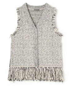 uncrave ツイードニット ジレ