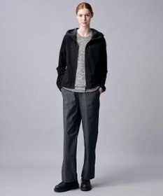 JOSEPH ABBOUD MOUNTAIN 【異素材コンビネーション】グリットワッフルアクティブパーカー