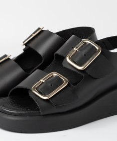 BONTRE 【BONTRE/ボントレ】厚底ダブルベルトサンダル/40353-US