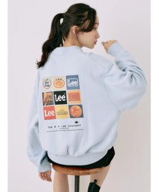 earth music&ecology Ｌｅｅ×ｅ．ｍ．ａ．ｅ．バックプリントプルオーバー