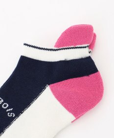 23区GOLF 【WOMEN】カラーブロックアンクル