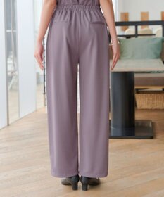 Tiaclasse 【洗える・接触冷感・紫外線ケア・サラごこち】選べるパンツ(テーパード/ワイド）