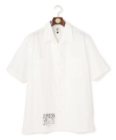 J.PRESS MEN 【AaronChang】【UNISEX】コットンダンガリー オープンカラーシャツ / Baggy-Fit
