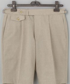 GOTAIRIKU ８つの夏機能【接触冷感/通気性/軽量/撥水…等】クールドッツ　ルームパンツ＿ベージュ