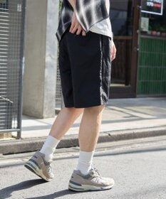 WEGO 【ウエストゴム/紐/速乾/洗濯可/SMLサイズ展開】ナイロンイージーショーツ