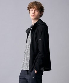 JOSEPH ABBOUD MOUNTAIN 【異素材コンビネーション】グリットワッフルアクティブパーカー