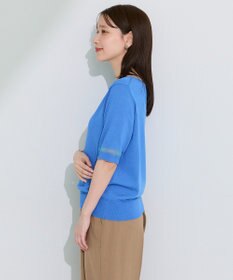 Green Parks 袖シアーニットプルオーバー