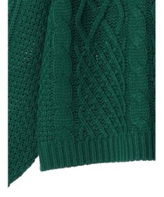 earth music&ecology ウォッシャブルケーブルプルオーバー