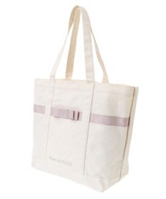 Maison de FLEUR マルチポケット帆布トートMバッグ