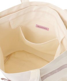 Maison de FLEUR マルチポケット帆布トートMバッグ