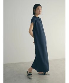 Green Parks armonia.襟付きフレアワンピース