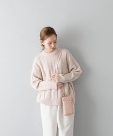 MIYABIYA La quoh with kirakaracho 南蛮七宝プリントレザー スマホポシェット