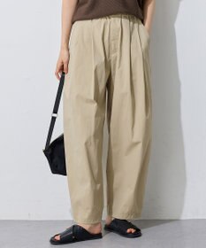 ANY L 【洗濯機可/ウエストゴム】撥水バレルパンツ