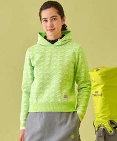 PW CIRCULUS 【イージーケア/軽量】【WOMEN】 MOFUモチーフ ニットフーディ