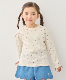 ANY KIDS 【一部店舗/WEB限定】【綿100%】プリント 長袖Tシャツ