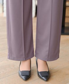 Tiaclasse 【洗える・接触冷感・紫外線ケア・サラごこち】選べるパンツ(テーパード/ワイド）